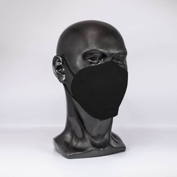 FFP2 Maske, Schwarz